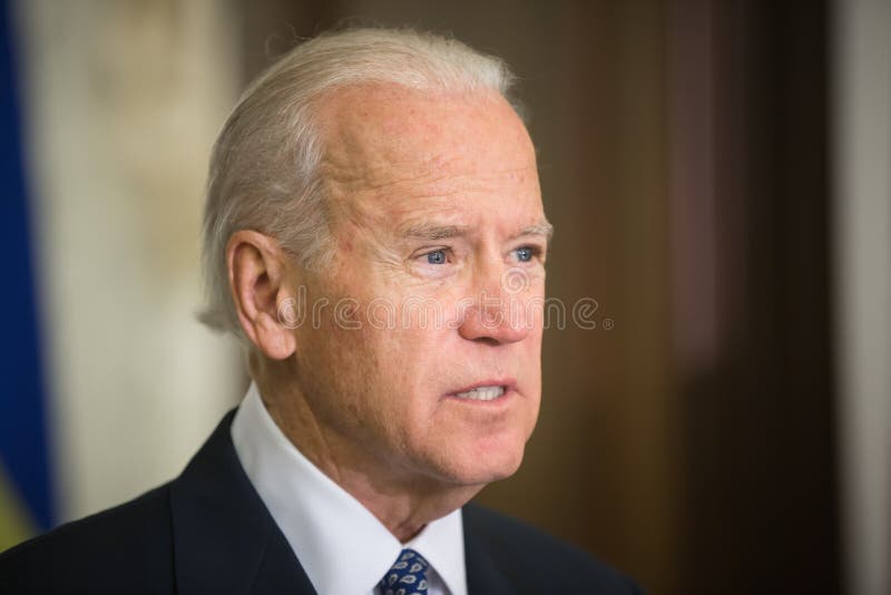 KIEV, UKRAINE - Dec 07, 2015: Vice president of USA Joe Biden during an official visit to Kiev, Ukraine