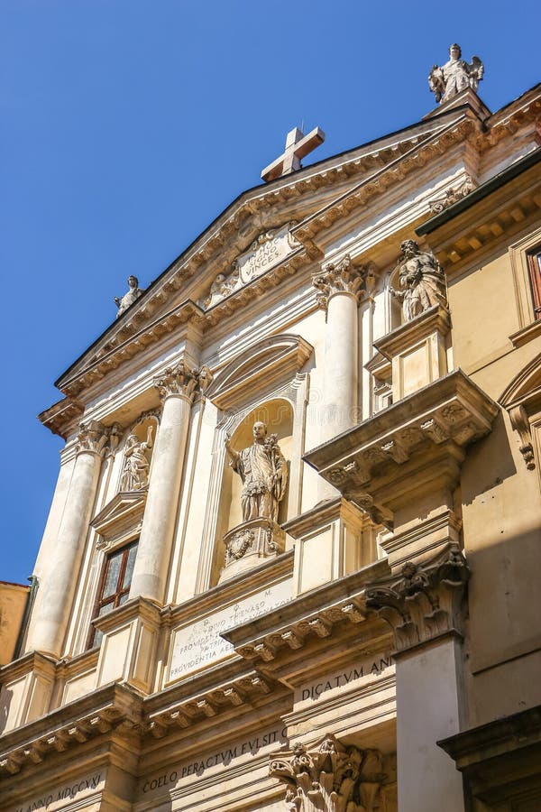 Chiesa Parrocchiale Di San Gaetano Beautiful Facade of Catholic Church Chiesa Di San Gaetano in Vicenza
