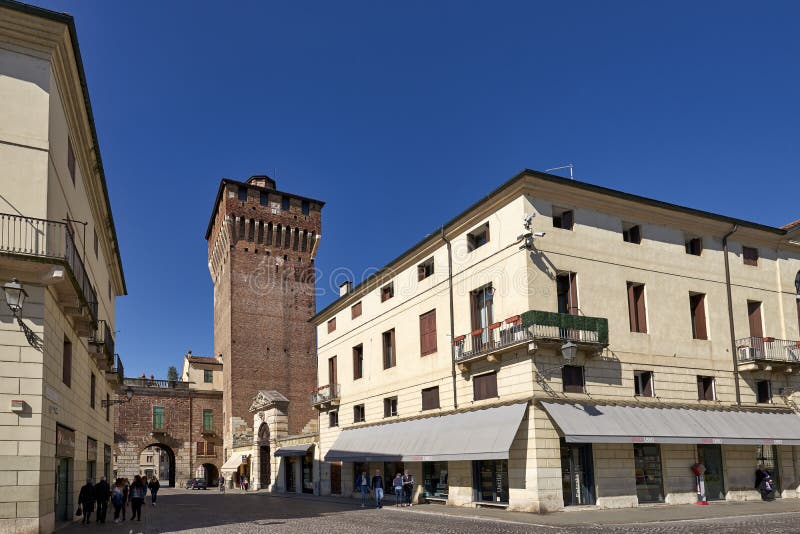 Vicenza Veneto Włochy zdjęcia royalty free Vicenza Veneto Włochy zdjęcia royalty free