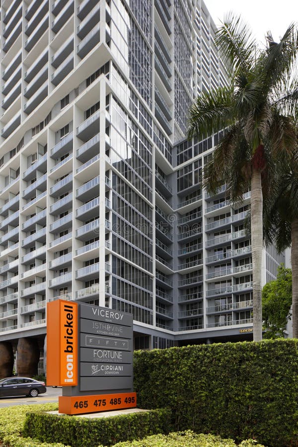 Viceroy Icon Brickell editorial image. Image of destination 56292390