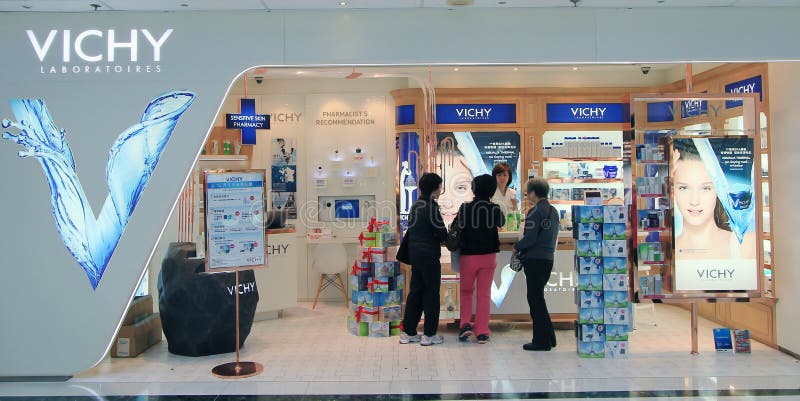 Vichy shop in Hong Kong