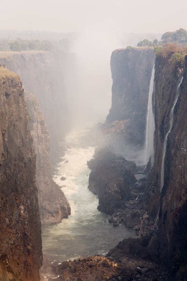 Victoria Falls royalty free stock photography Victoria Falls royalty free stock photography