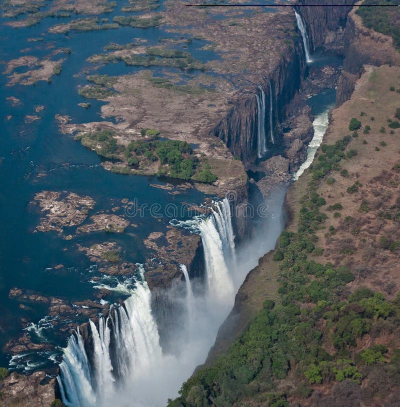 Victoria Falls royalty free stock photography Victoria Falls royalty free stock photography