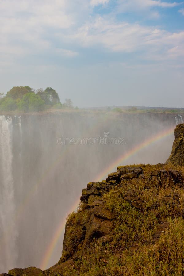 Victoria Falls in Zimbabwe. stockbild Victoria Falls in Zimbabwe. stockbild