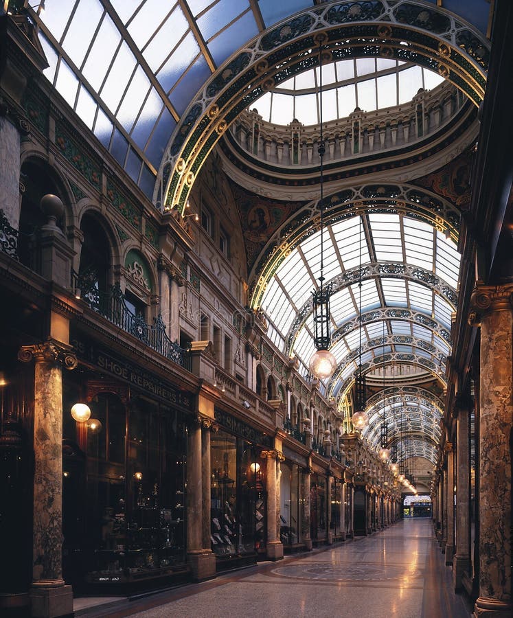 VICTORIA QUARTER SHOPPING CENTRE, LEEDS, WEST YORKSHIRE, UK Editorial