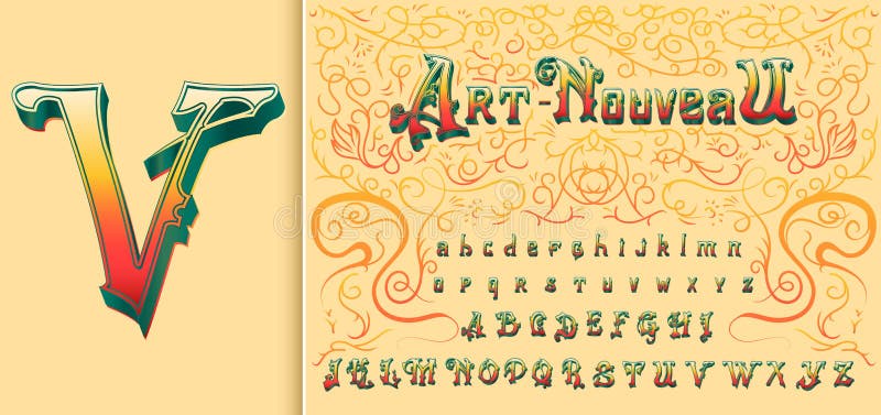 Victoriaans alfabet in oude stijl Antieke oude Doopvont voor Whiskyetiket Uitstekende lettersoort in zwarte editable kleuren, en vector illustratie Victoriaans alfabet in oude stijl Antieke oude Doopvont voor Whiskyetiket Uitstekende lettersoort in zwarte editable kleuren, en vector illustratie