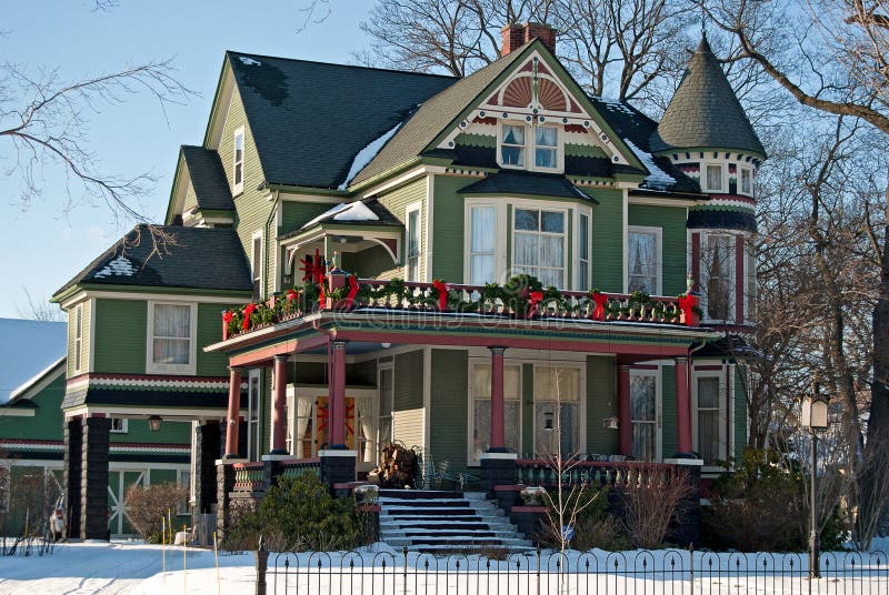 Victorian Christmas House