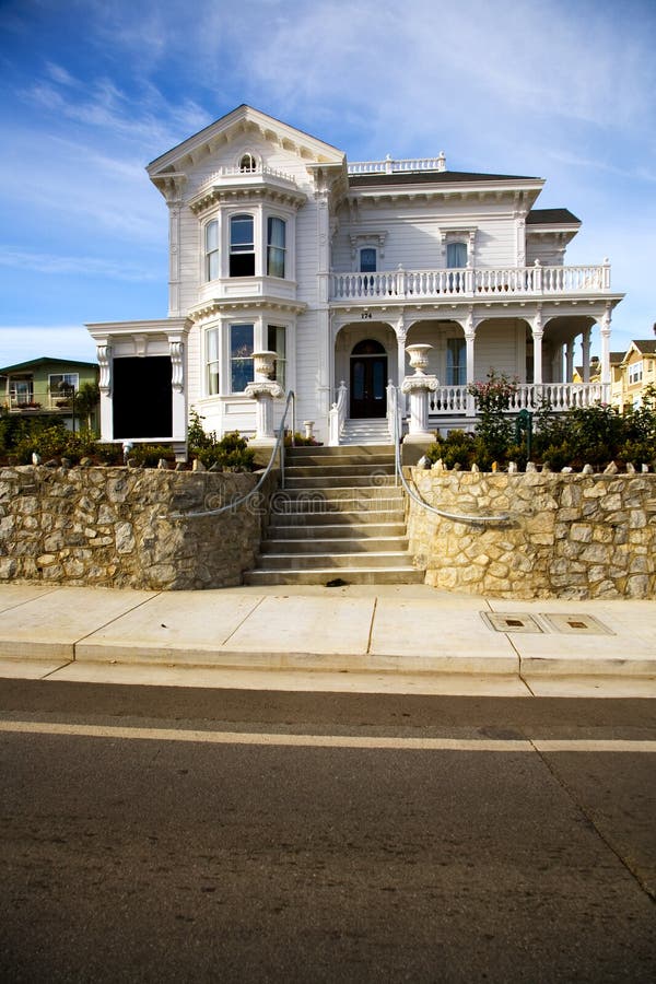 Victorian home in Santa Cruz. CA