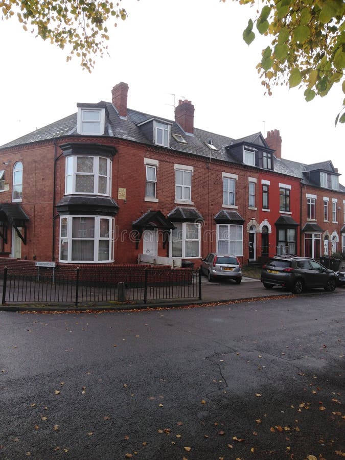 A victorian house in Sparkbrook Birmingham England stock image A victorian house in Sparkbrook Birmingham England stock image