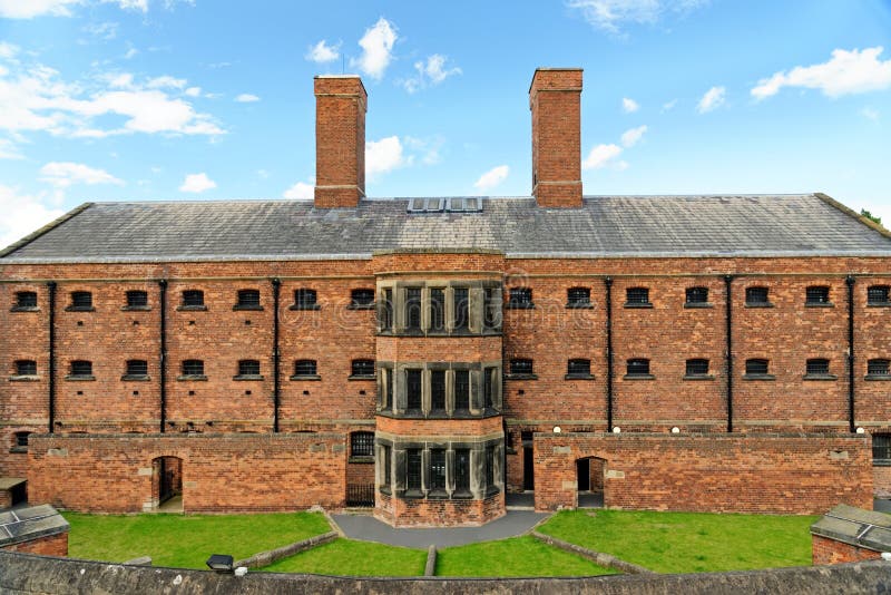 The gaol in Lincoln castle, Lincoln, England