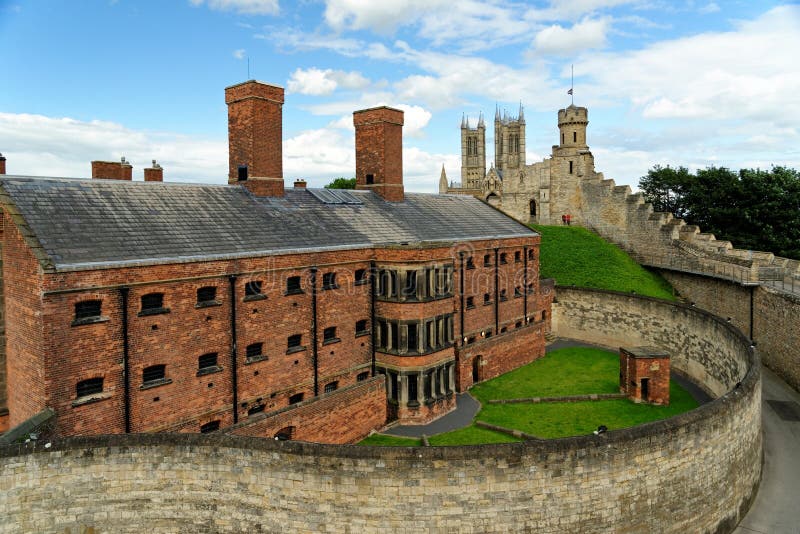 Lincoln Castle in Lincoln, Lincolnshire, England