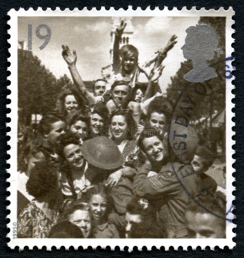 victory-europe-uk-postage-stamp-great-britain-circa-used-commemorating-th-anniversary-world-war-two-85336540.jpg