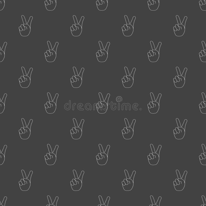 Victory sign stock illustration Victory sign stock illustration