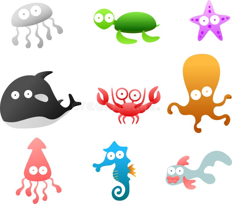 Vida de mar ilustração do vetor Vida de mar ilustração do vetor