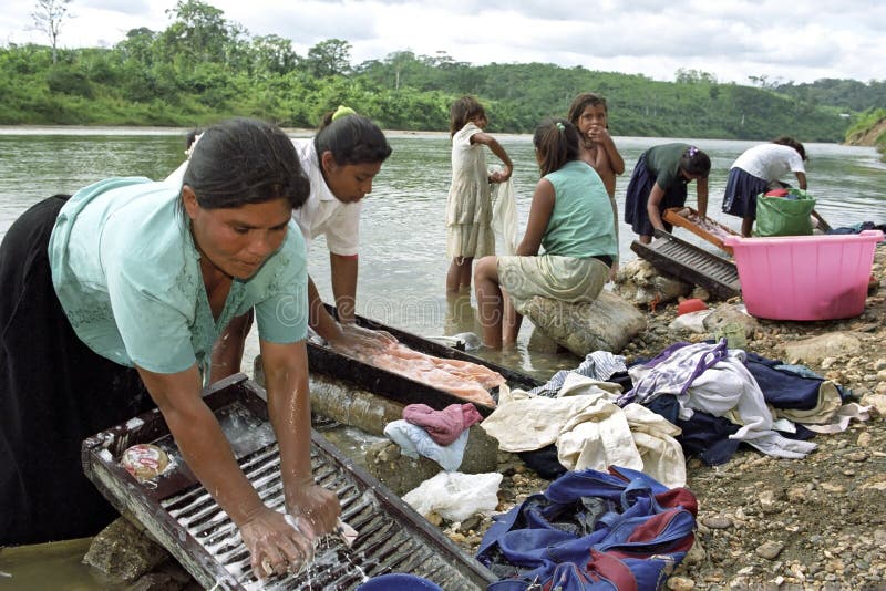Vida del pueblo del río de los Cocos de los indios, Nicaragua