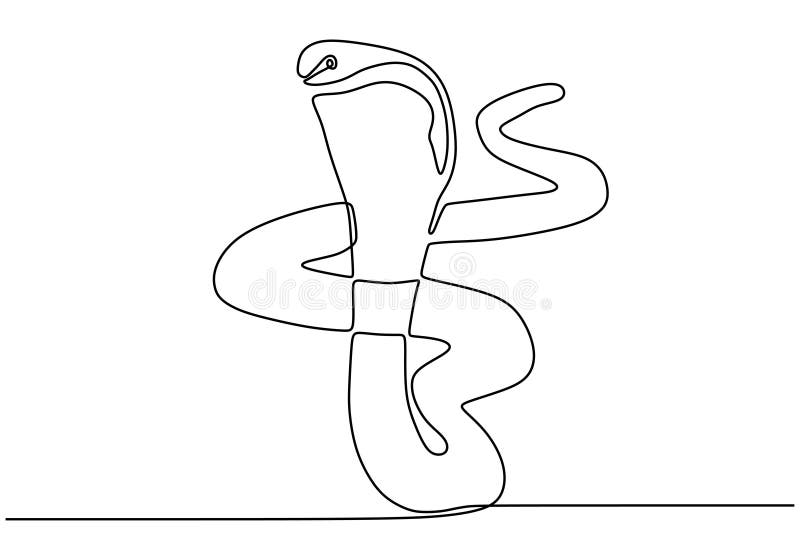 Vetor De Desenho Animado Da Cobra Selvagem. Cabeça De Cobra Ilustração do  Vetor - Ilustração de veneno, irritado: 279299259