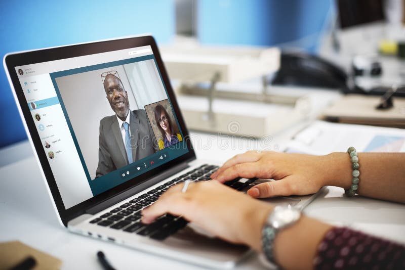 Video Call Chat Meeting Talking Concept