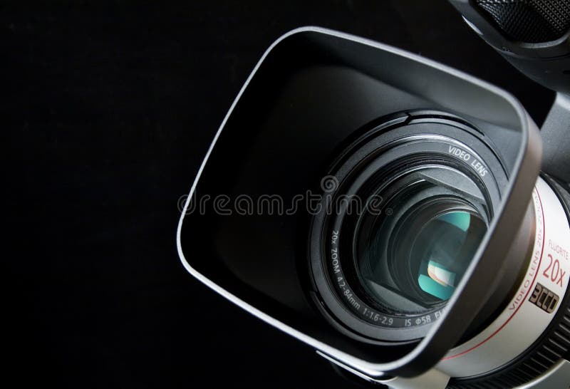 Video camera stock photo. Image of camcorder, optic, lens 6574860
