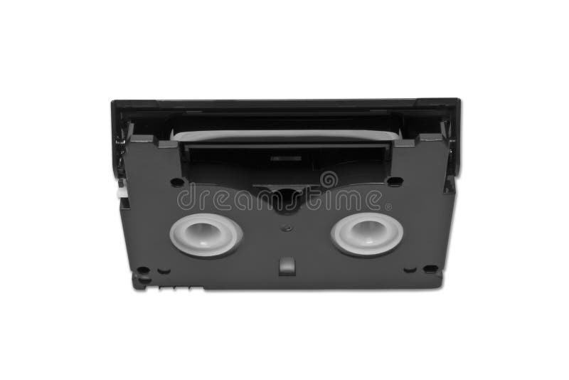 Video cassette stock image. Image of media, isolated 12705851