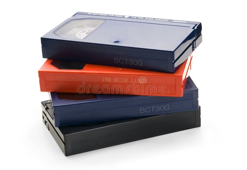 Video cassette royalty free stock photography