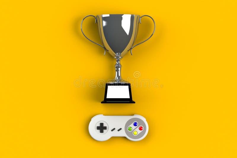 Video Game Trophy Stock Illustrations – 1,325 Video Game Trophy
