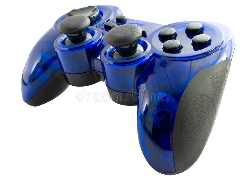 Azul juega controlador consolas.