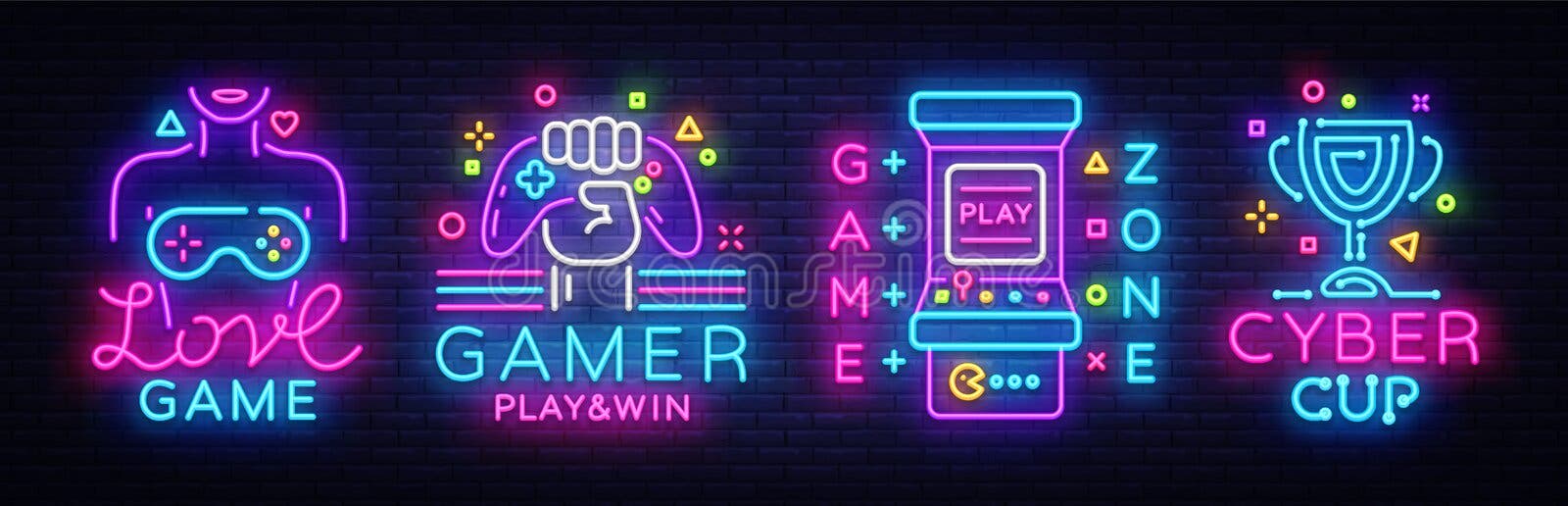 Video Game Logo Images – Browse 64,276 Stock Photos, Vectors, and Video