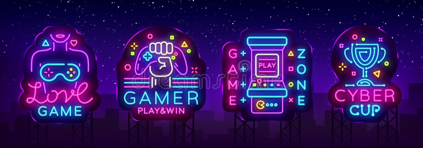 Master game logo Vectors & Illustrations for Free Download