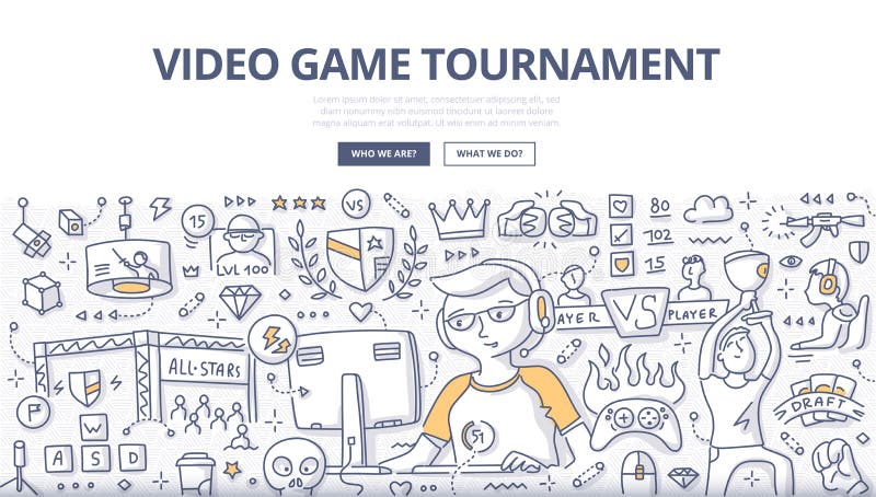 Doodle Video Games Royalty-Free Images, Stock Photos & Pictures