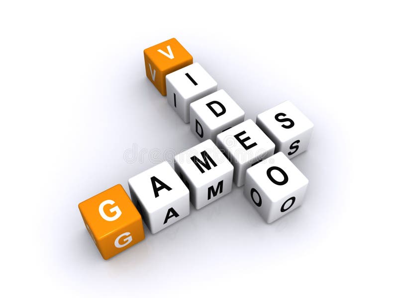 Video games vector illustration Video games vector illustration