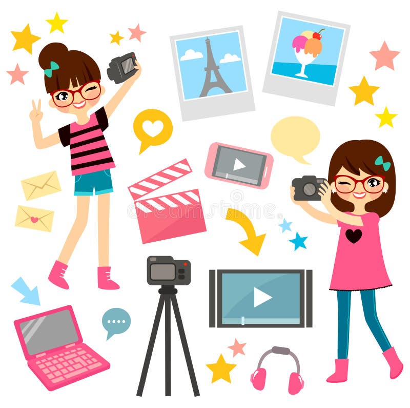 Kids Making Video Stock Illustrations Kids Making Video Stock Illustrations Vectors Clipart Dreamstime