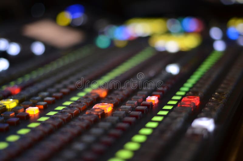 Video switcher stock image Video switcher stock image