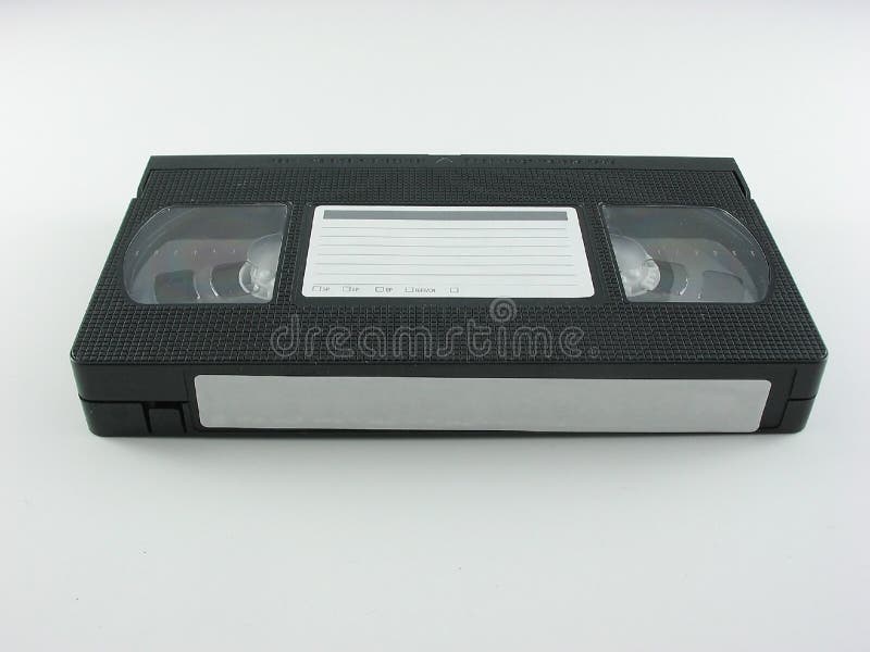 Video tape with labels