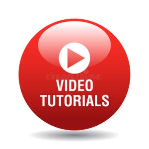 Video Tutorials Button Stock Illustration Illustration Of Internet 