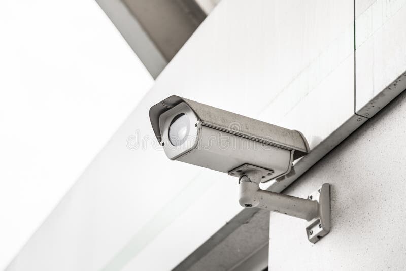 Videoausrüstung der CCTV-Überwachungsüberwachungskamera stockbild Videoausrüstung der CCTV-Überwachungsüberwachungskamera stockbild