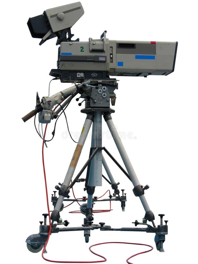 Videocamera Digitale Dello Studio Professionale Della TV Immagine