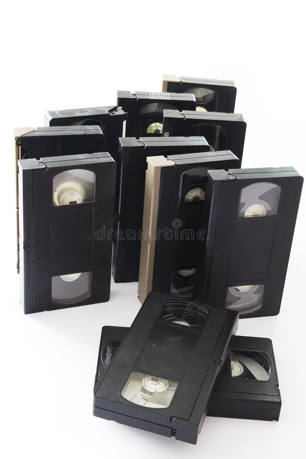 Videocassette stock image. Image of analog, obsolete - 53676739