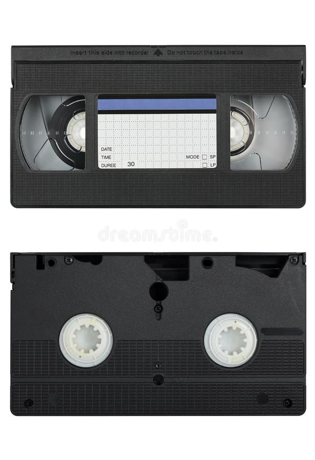 Videotape isolated stock photo. Image of videotape, movie 4369208