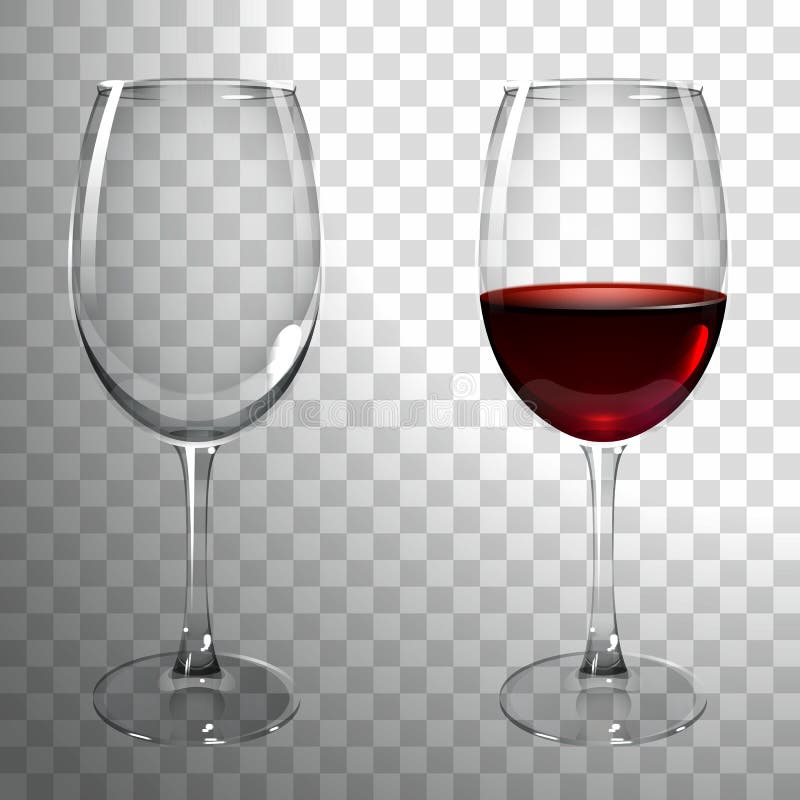 Vidrio de vino rojo stock de ilustración Vidrio de vino rojo stock de ilustración