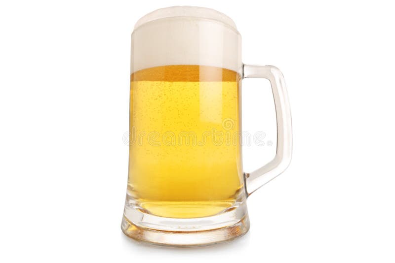 Vidro da cerveja imagens de stock Vidro da cerveja imagens de stock