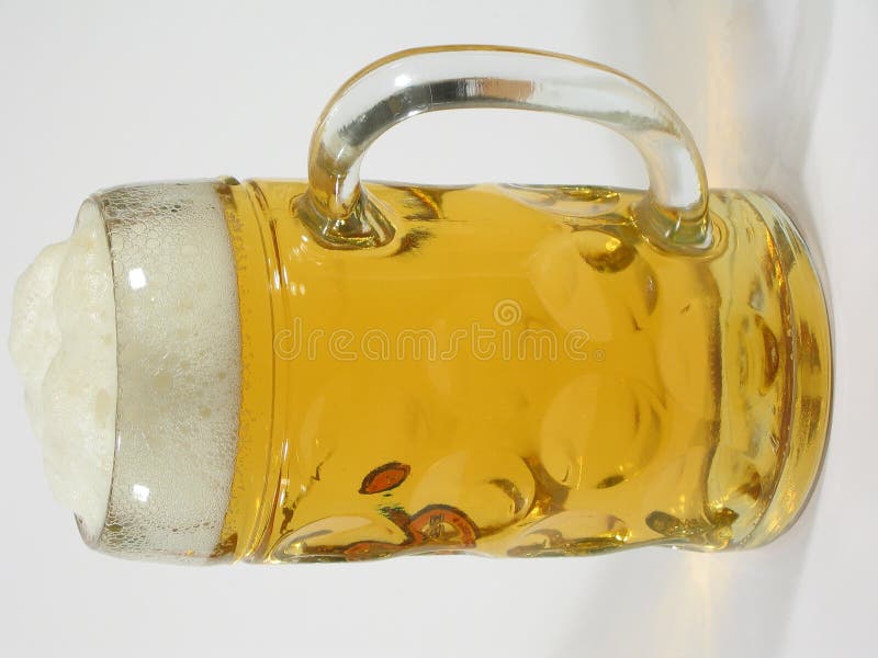 Vidro de cerveja grande Vidro de cerveja grande