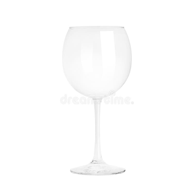 Vidro de vinho vazio fotos de stock Vidro de vinho vazio fotos de stock