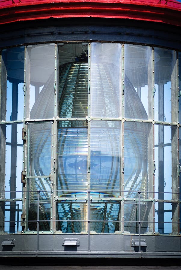 Vidro Detalhado do Farol fotos de stock