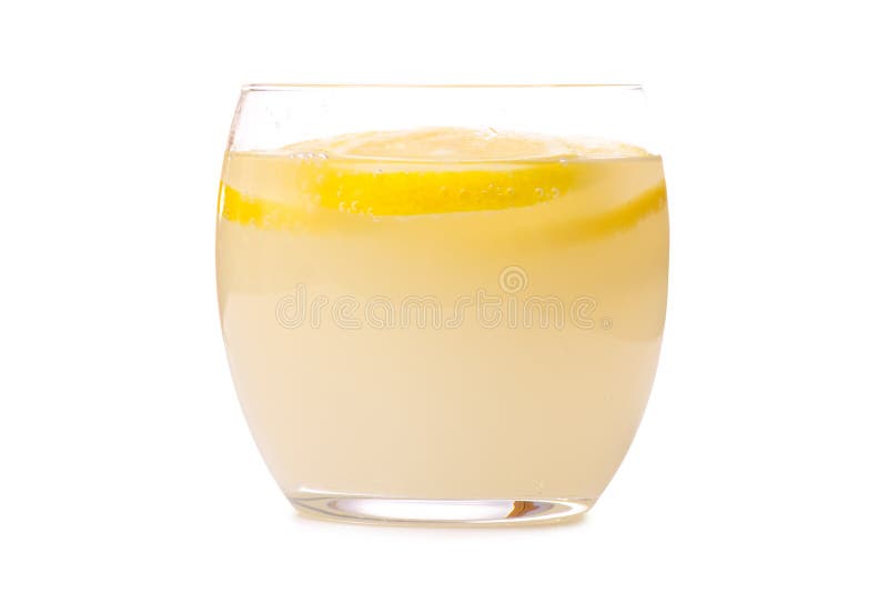 Vidro do limão da limonada imagens de stock
