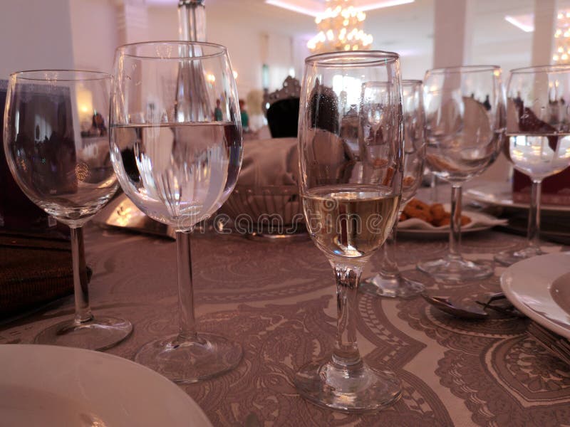 Vidros completos foto de stock royalty free