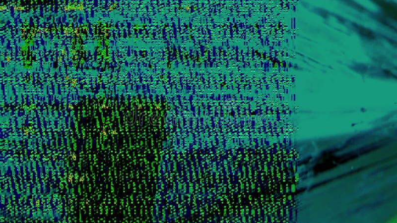 Vidéo verticale pince art pixel interférence fluide clips vidéos