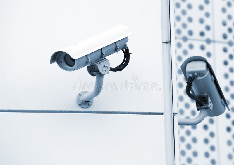 Vidéos surveillance photographie stock libre de droits Vidéos surveillance photographie stock libre de droits