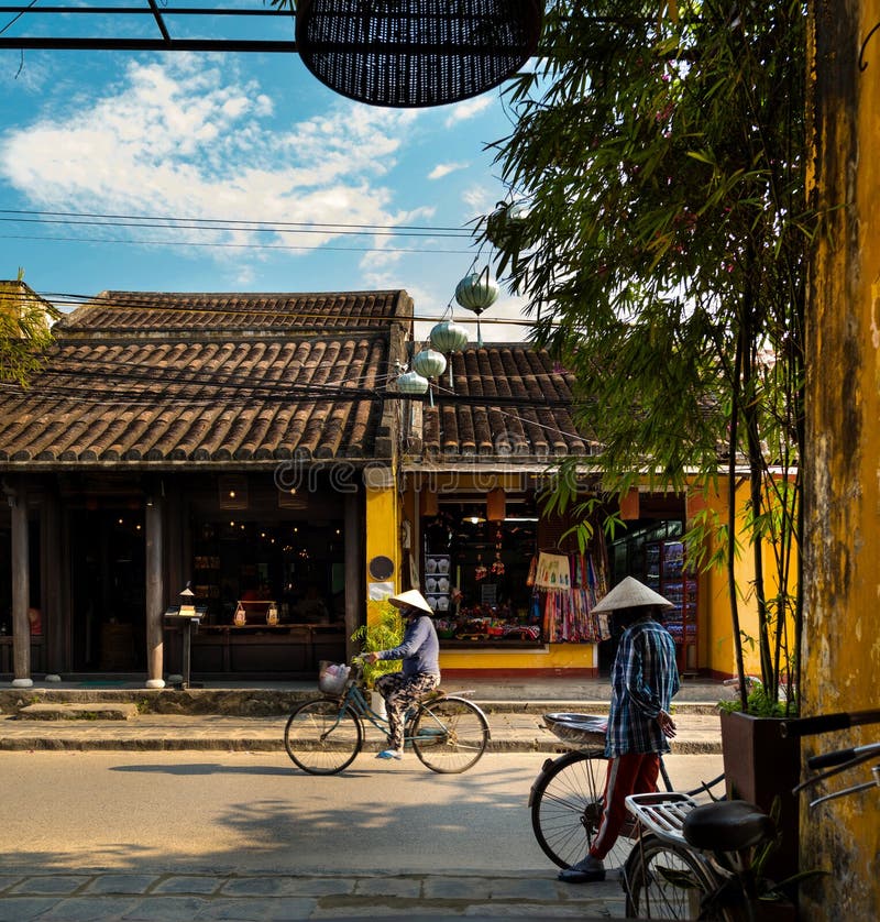 Vie, Hoian - Vietnam immagini stock Vie, Hoian - Vietnam immagini stock