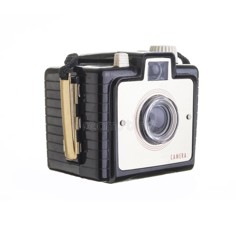 Vieil appareil-photo de film de vintage image stock Vieil appareil-photo de film de vintage image stock