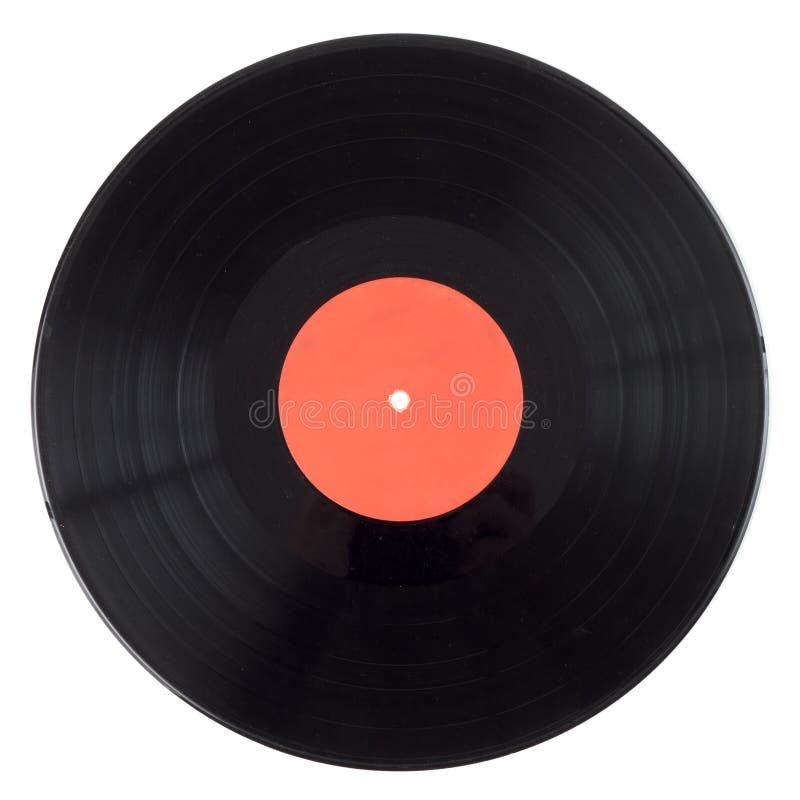 Vieil enregistrement de vinyle image stock Vieil enregistrement de vinyle image stock